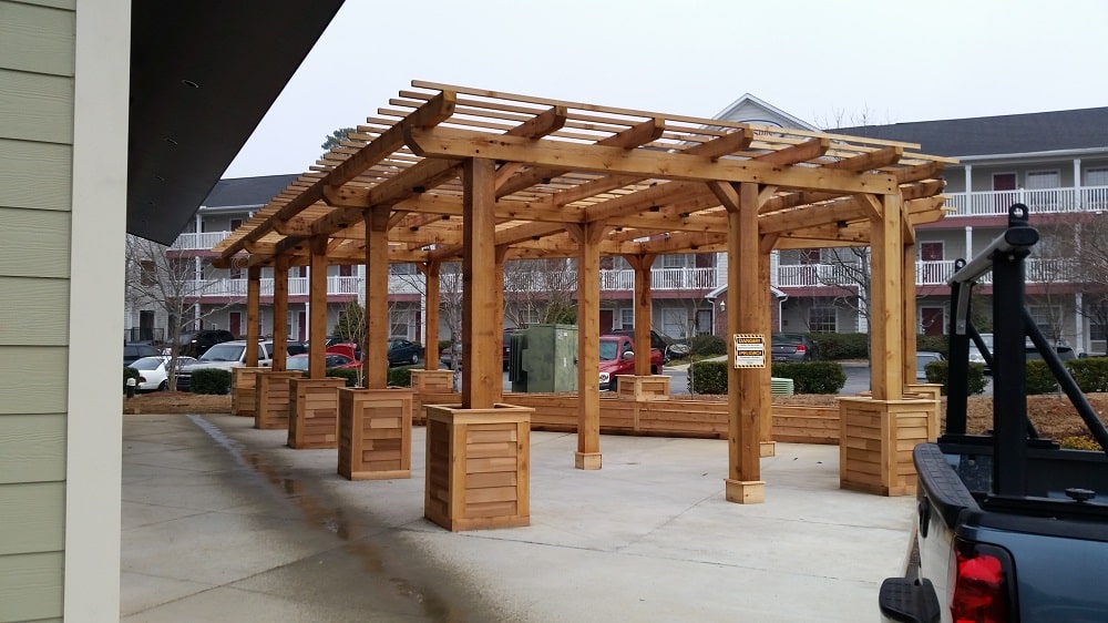 Cedar Pergola 