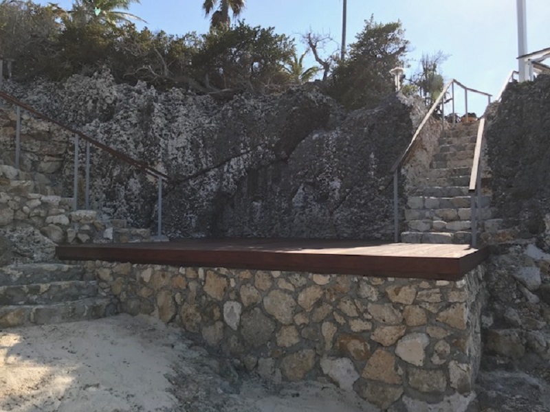 Ipe Landing on the caribbean