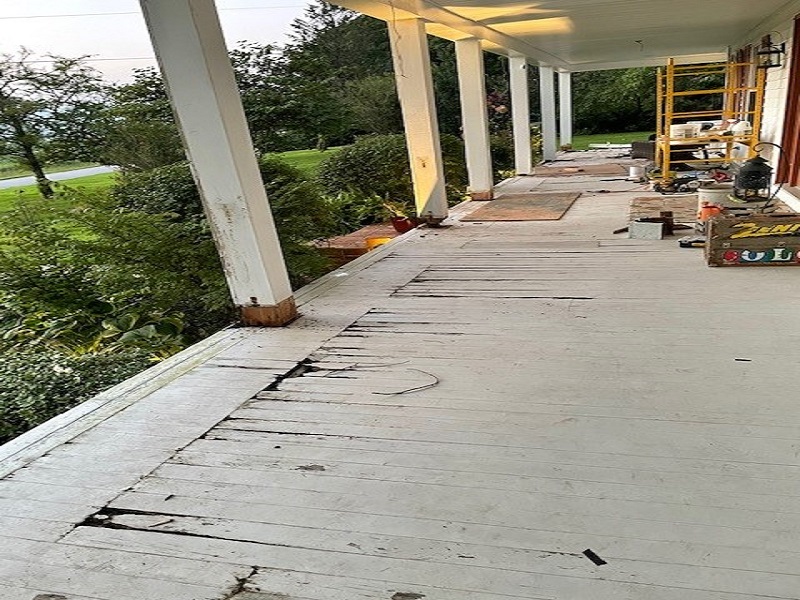 TG Porch Floor Before