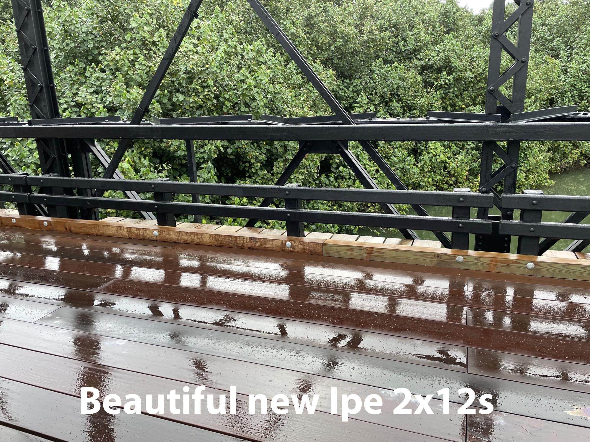 Ipe Hanalei Bridge decking