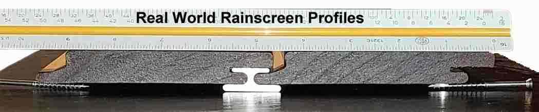 Real World Rainscreen Profile