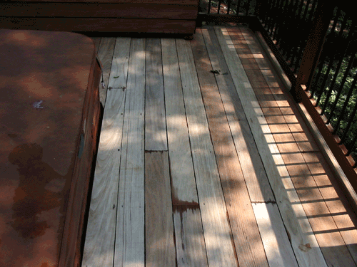 Ipe Wood Deck Cleaning and Finishing – Photo Journey - 2-awaiting-oil