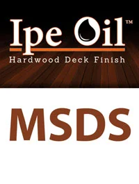 Finishing Products for <br>  all Brazilian Hardwoods - Ipe-oil-msds-icon