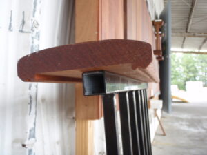 How to Install Fortress Railing - RailInstall2-300x225