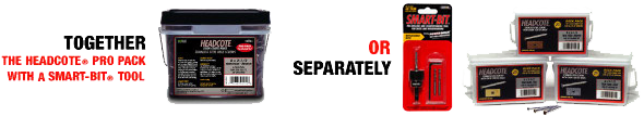 Smart Bit (Smart-bit) pre-drill and Countersink System - together_separately