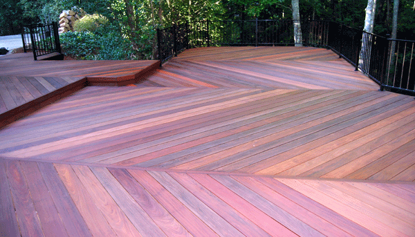 Grooved Ipe Decking Boards Grooved Ipe Decking Boards